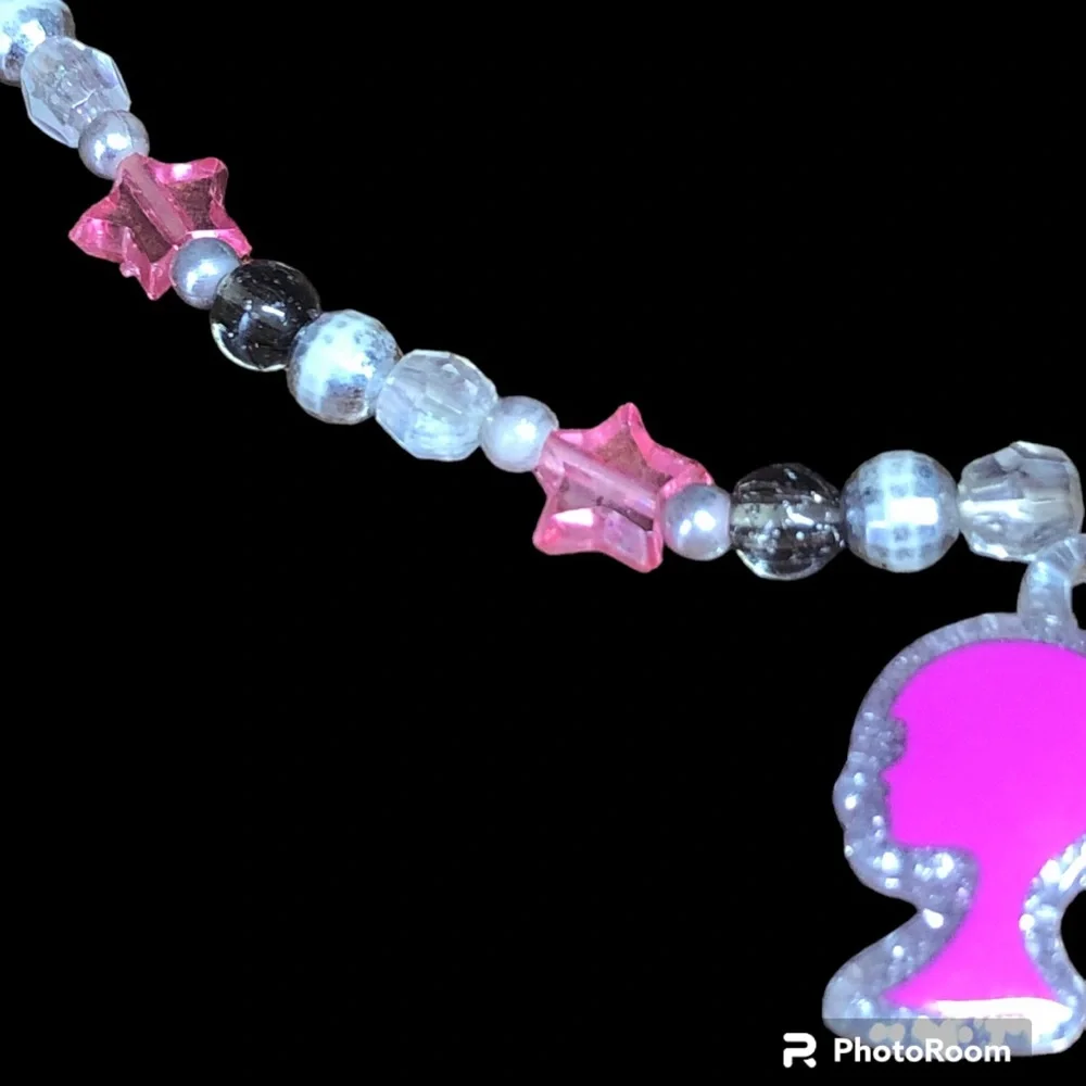 🕸️ Barbie Kids Ring & Necklace Set 15”